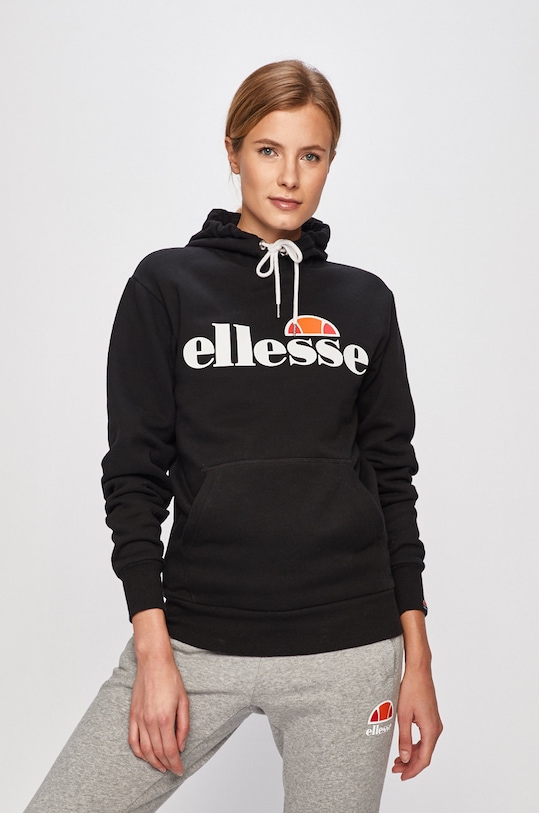 Ellesse - Bluza z kapturem czarny SGS03244