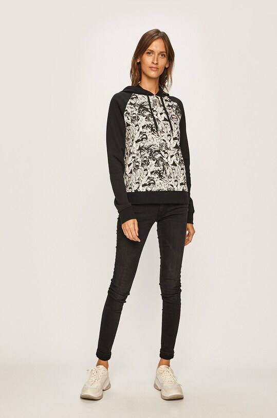 Vans - Mikina x Marvel VN0A3QXVBLK1 čierna AW19