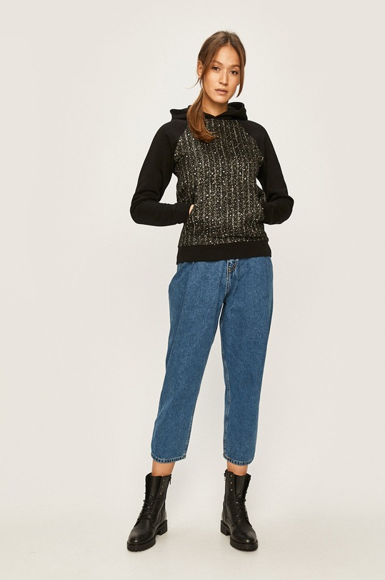 Karl Lagerfeld - Bluza 96KW1815 negru AW19