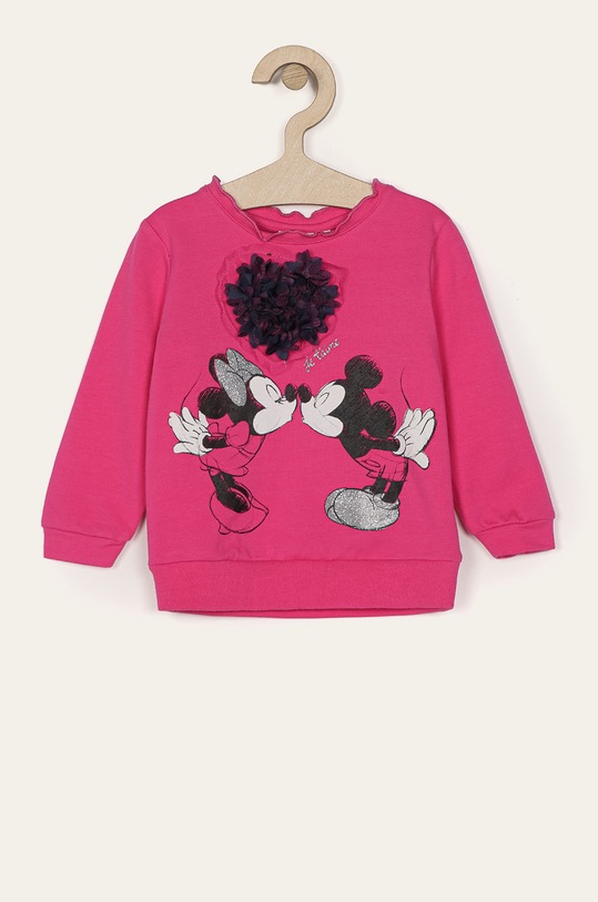 Name it - Detská mikina 80-110 cm s elastanom ružová 13168919