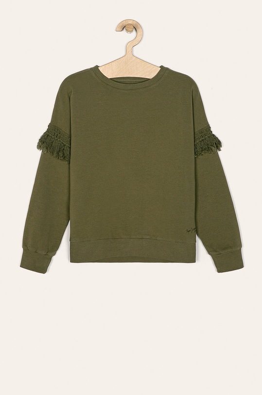 Pepe Jeans - Bluza copii Nary 128-180 cm uni verde PG580954