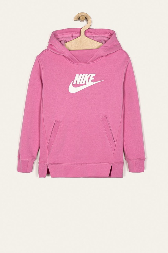 Nike Kids - Bluza copii 122-166 cm print roz BV2717