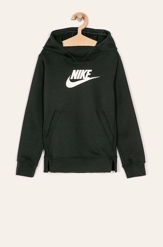 Nike Kids - Detská mikina 122-166 cm s kapucňou čierna BV2717