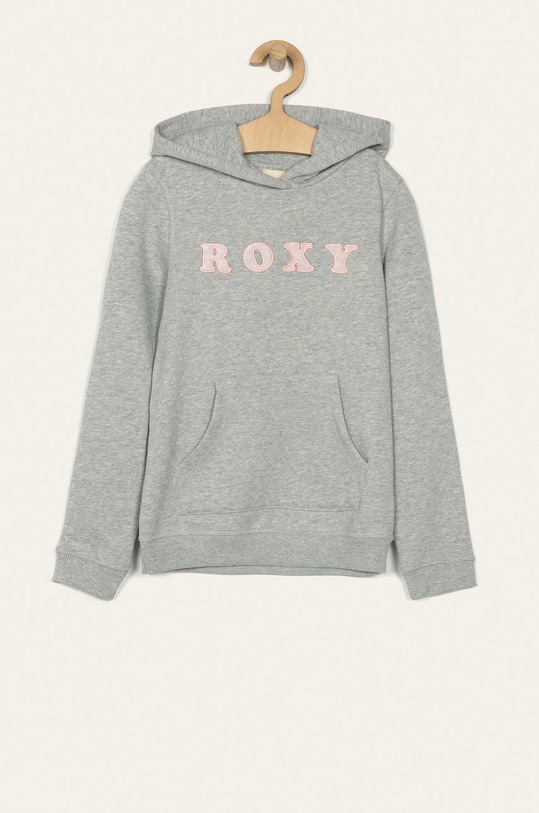 Roxy - Detská mikina 140-176 cm s kapucňou sivá ERGFT03432