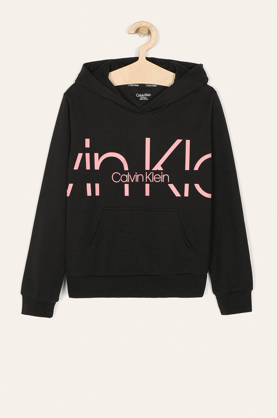 Calvin Klein Underwear - Detská mikina 128-176 cm s kapucňou čierna G80G800293