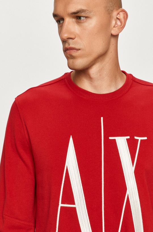 Armani Exchange - Felső piros 8NZMPA.ZJ1ZZ