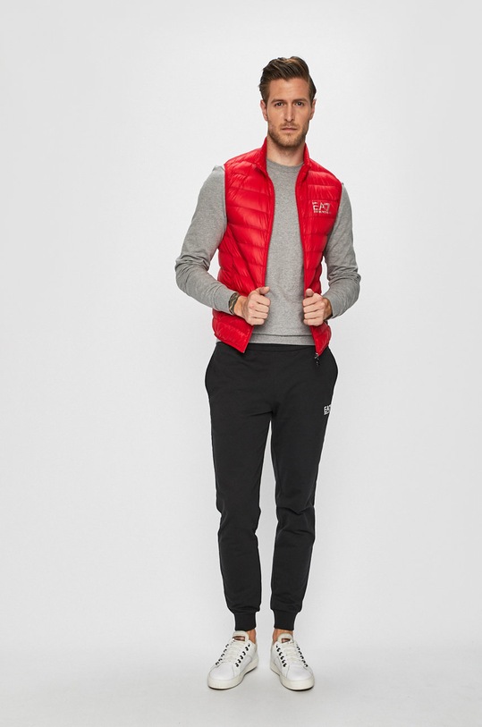 EA7 Emporio Armani Bluză PJ05Z.8NPM52 gri AA00