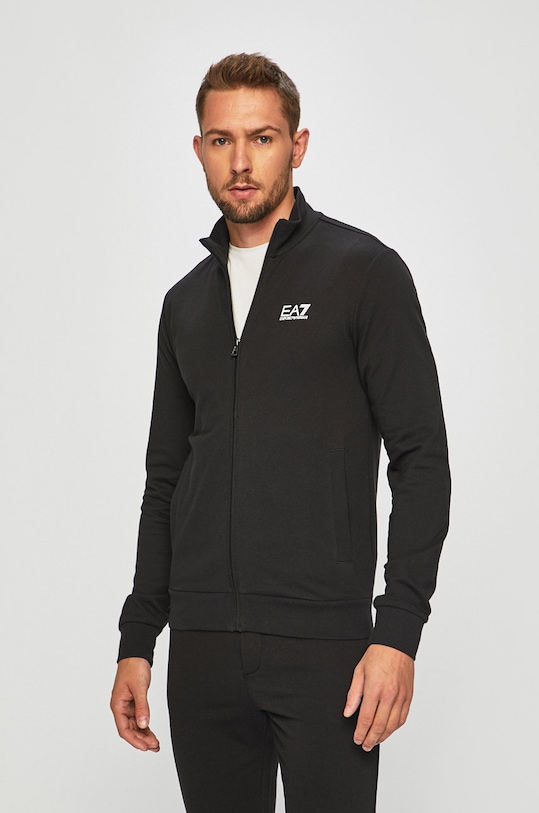 EA7 Emporio Armani bluza bawełna czarny PJ05Z.8NPM01