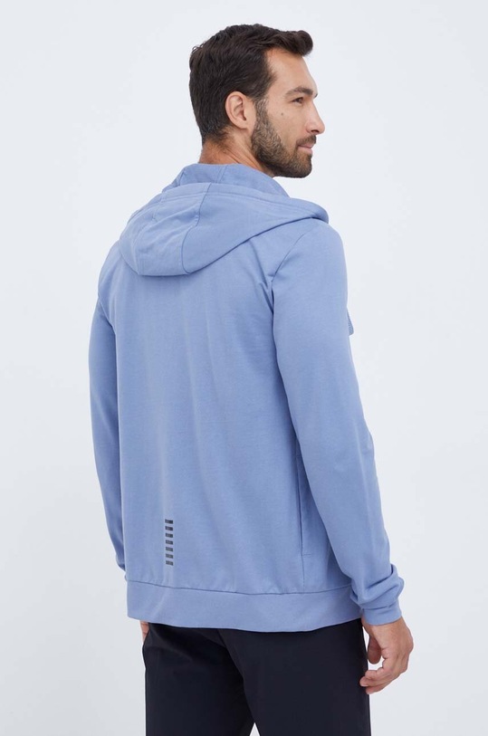 Oblečenie Bavlnená mikina EA7 Emporio Armani PJ05Z.8NPM03 modrá