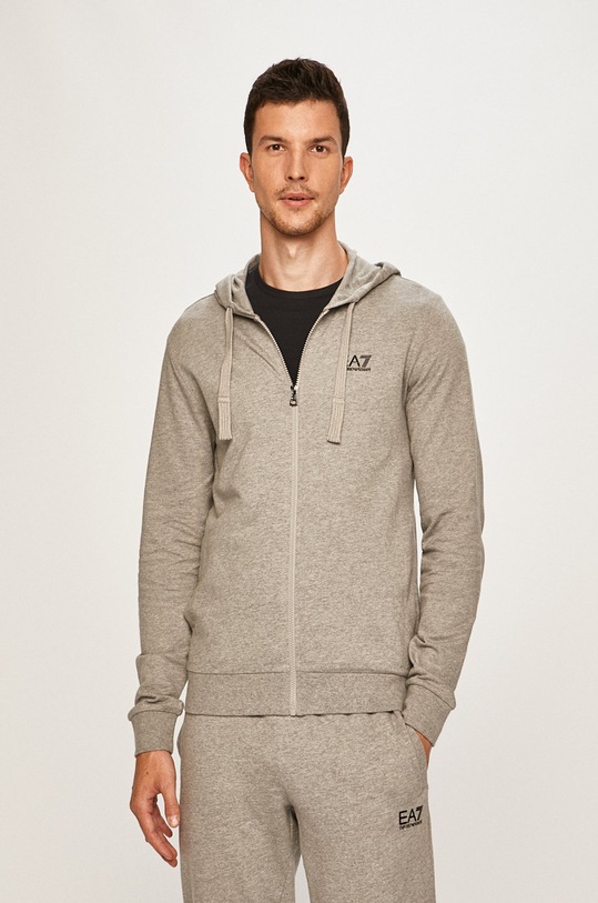 EA7 Emporio Armani Bluză uni gri PJ05Z.8NPM03