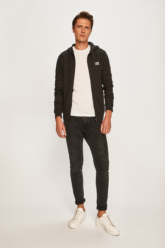 EA7 Emporio Armani Bluză PJ05Z.8NPM03 negru AA00