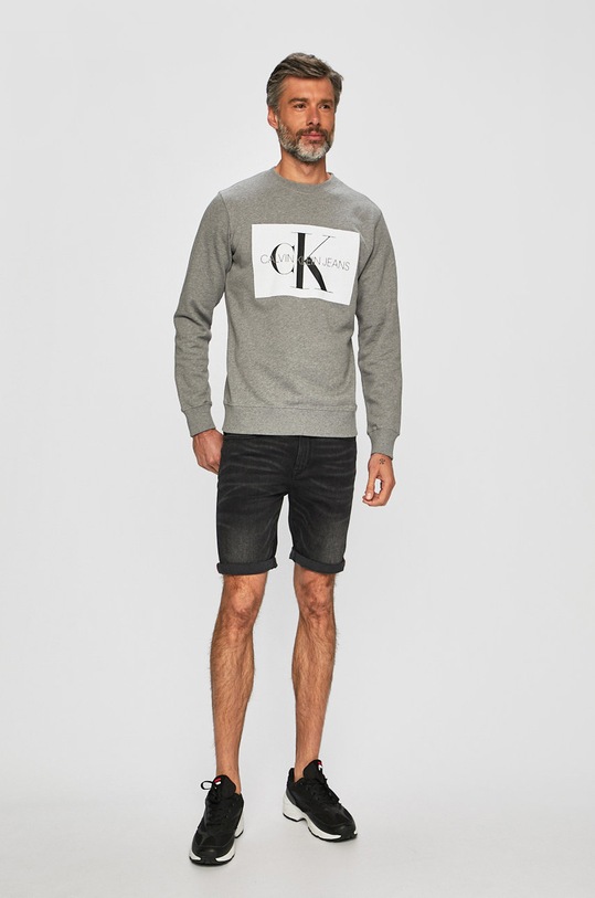 Calvin Klein Jeans - Bluza J30J313567 gri AW19