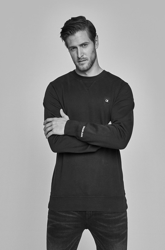 Calvin Klein Jeans - Bluza J30J312576 bleumarin