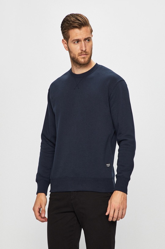 Jack & Jones - Mikina bez kapucne tmavomodrá 12161088