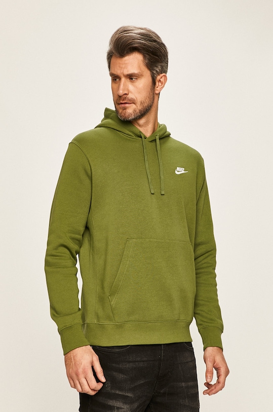 Nike Sportswear - Mikina s kapucí zelená BV2654