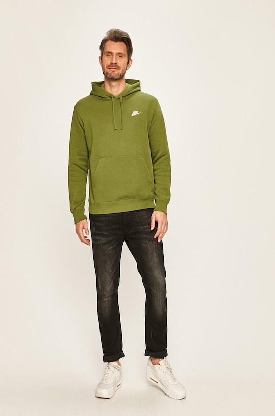 Nike Sportswear - Mikina BV2654 zelená SS21