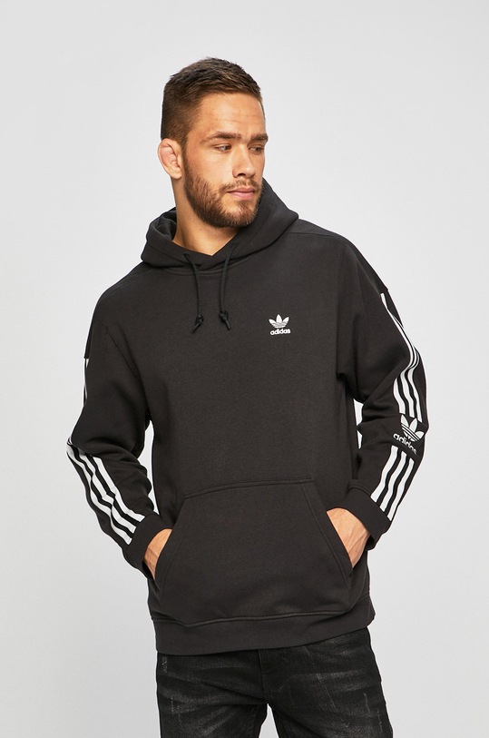 adidas Originals - Mikina ED6124 s kapucí černá ED6124