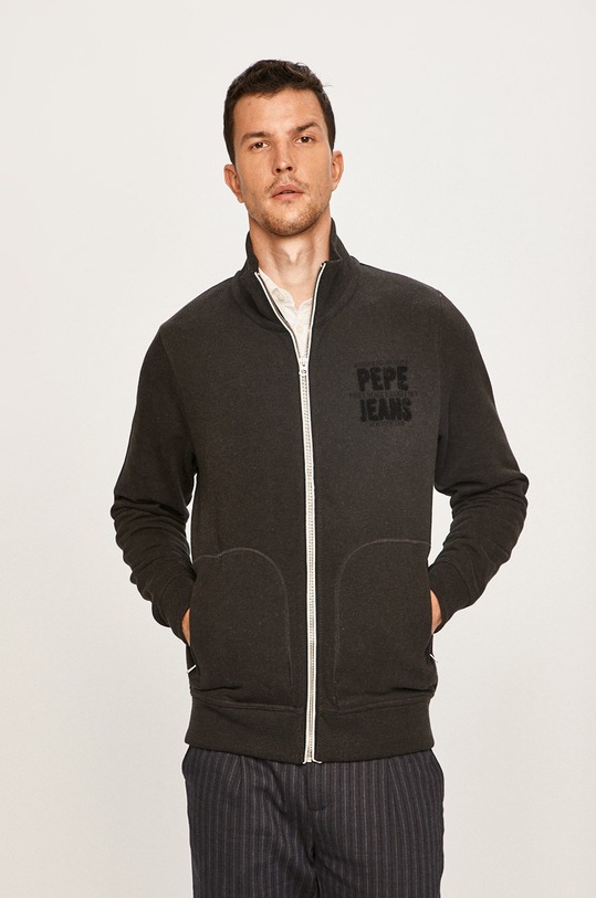 Pepe Jeans - Felső Tristam aplikációval szürke PM581621