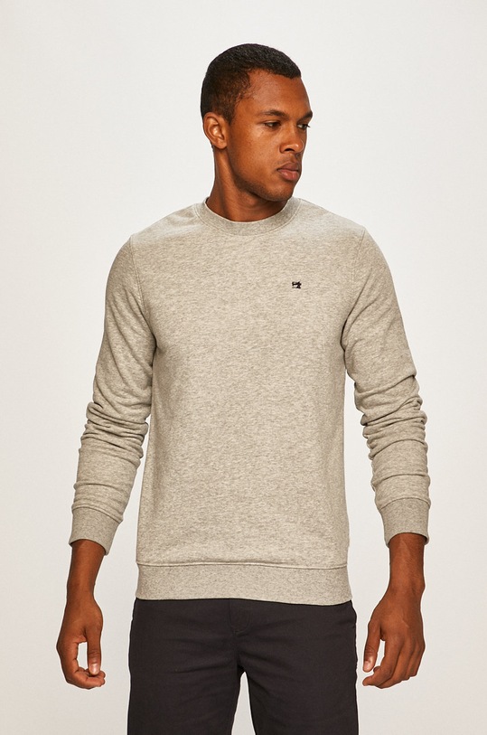 Scotch & Soda - Mikina bez kapucne sivá 153656