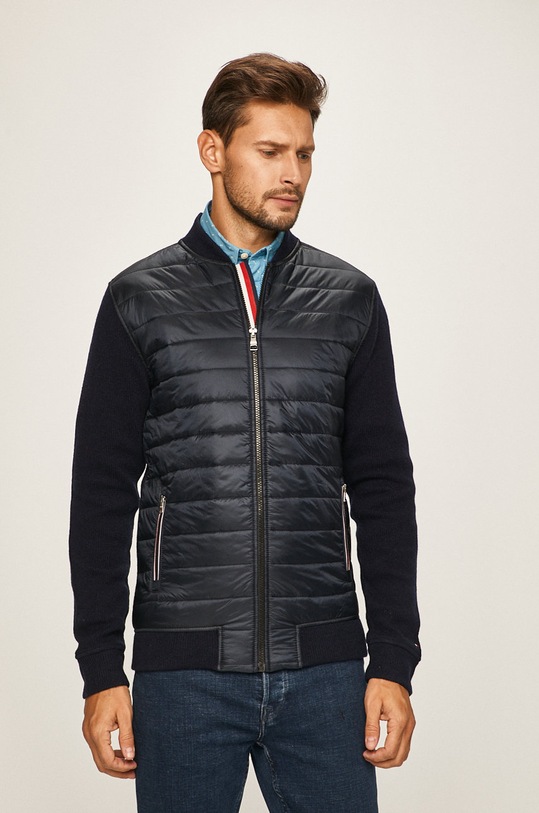 Tommy Hilfiger - Geaca necaptusit bleumarin MW0MW11559