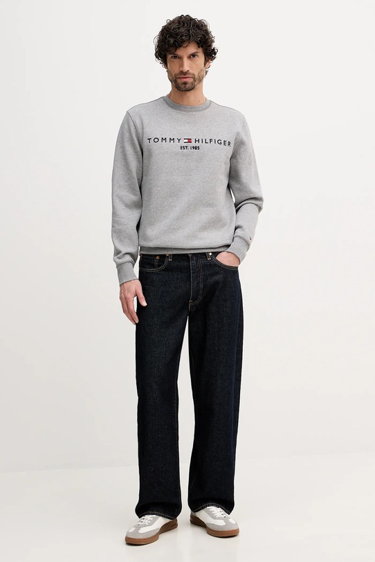 Tommy Hilfiger bluza MW0MW11596 szary AW25