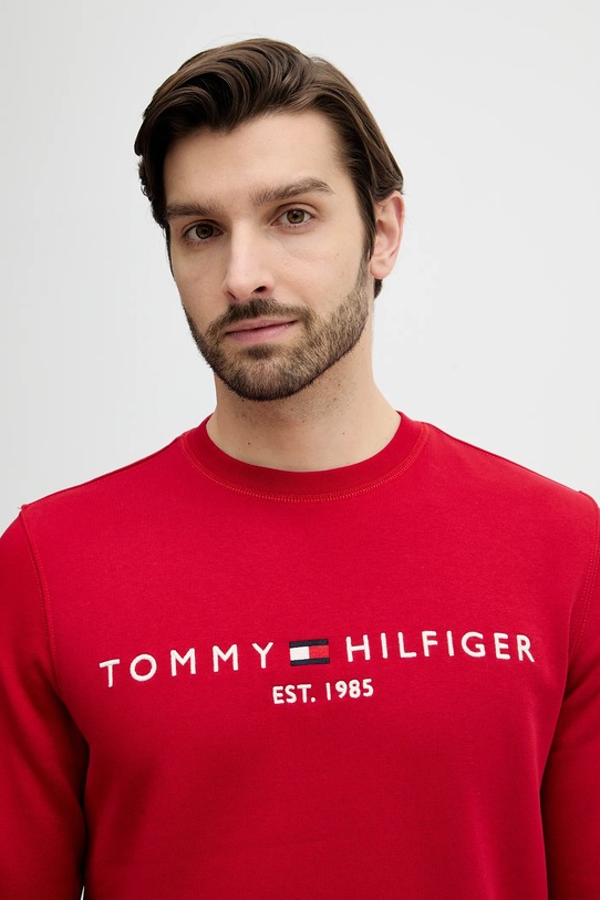 Tommy Hilfiger bluza czerwony MW0MW11596