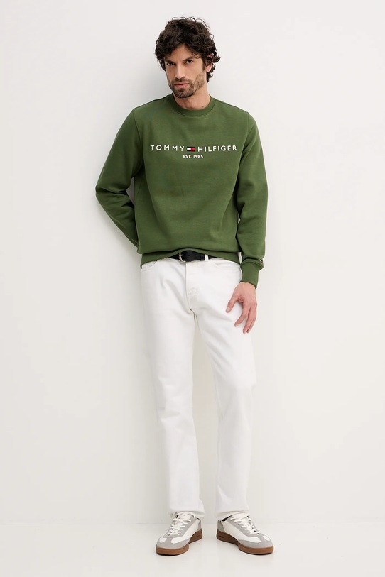 Tommy Hilfiger bluza MW0MW11596 zielony AW25