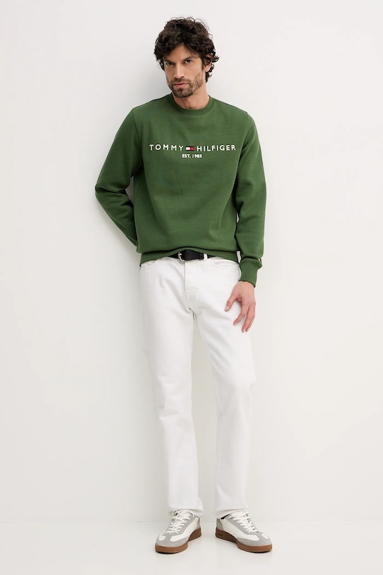 Tommy Hilfiger felső MW0MW11596 zöld AW25