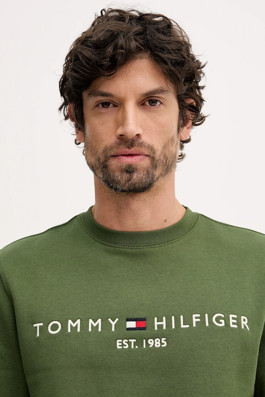 Tommy Hilfiger bluza zielony MW0MW11596