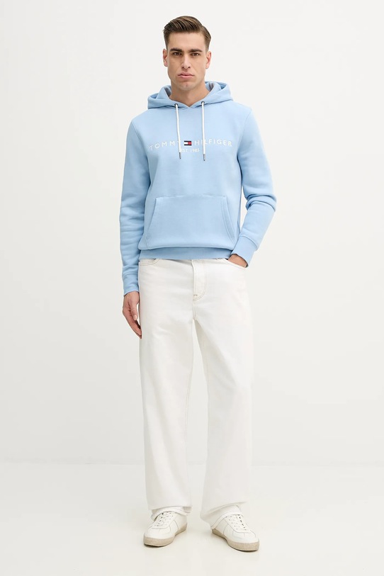 Tommy Hilfiger bluza MW0MW11599 niebieski AW25