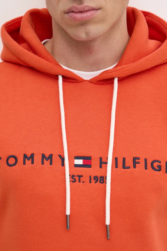 Tommy Hilfiger bluza MW0MW11599 portocaliu