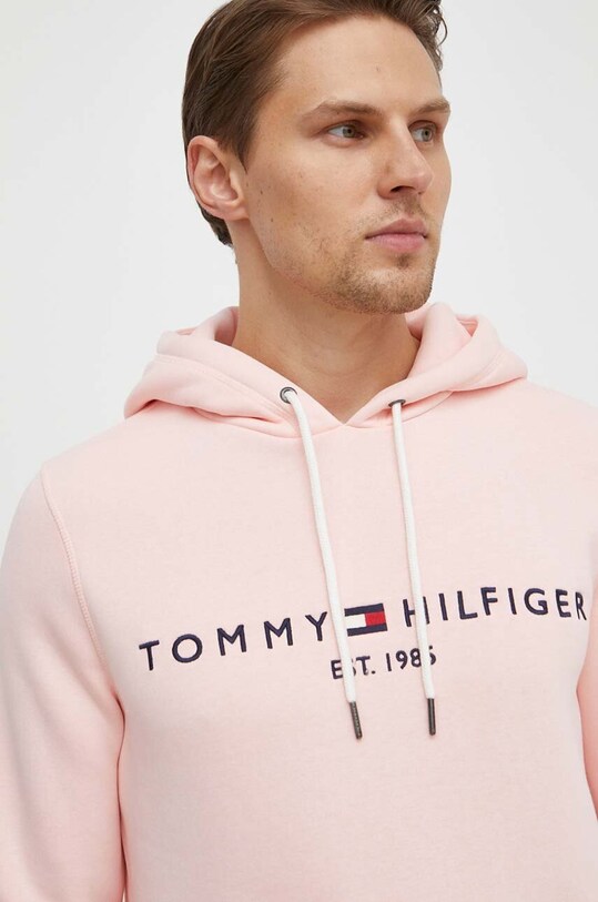 Tommy Hilfiger bluză roz MW0MW11599