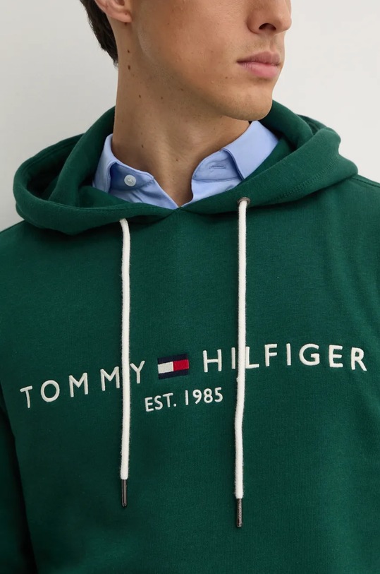 Суичър Tommy Hilfiger MW0MW11599 зелен