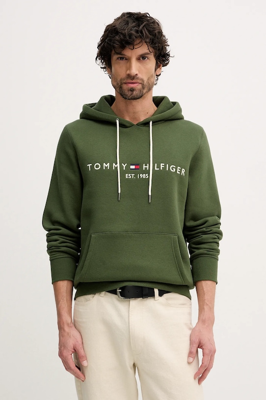 Tommy Hilfiger felső zöld MW0MW11599