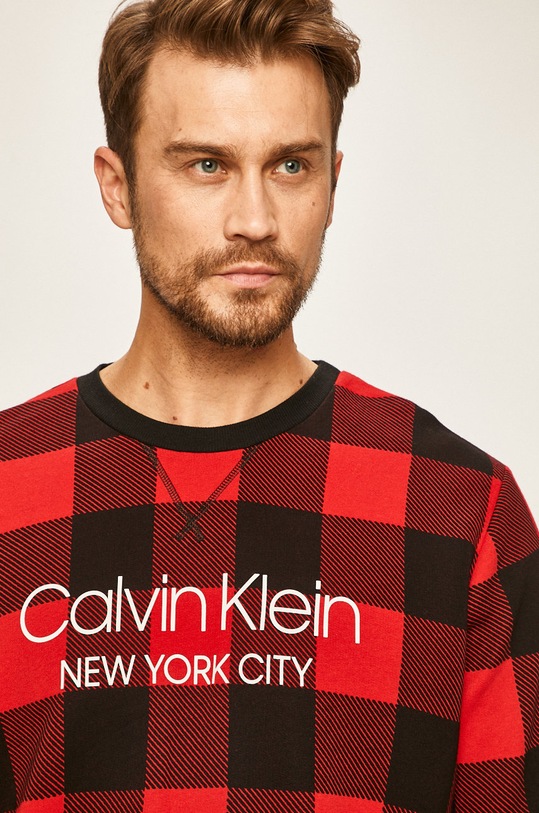 Oblečení Calvin Klein Underwear - Pyžamová mikina 000NM1725E červená