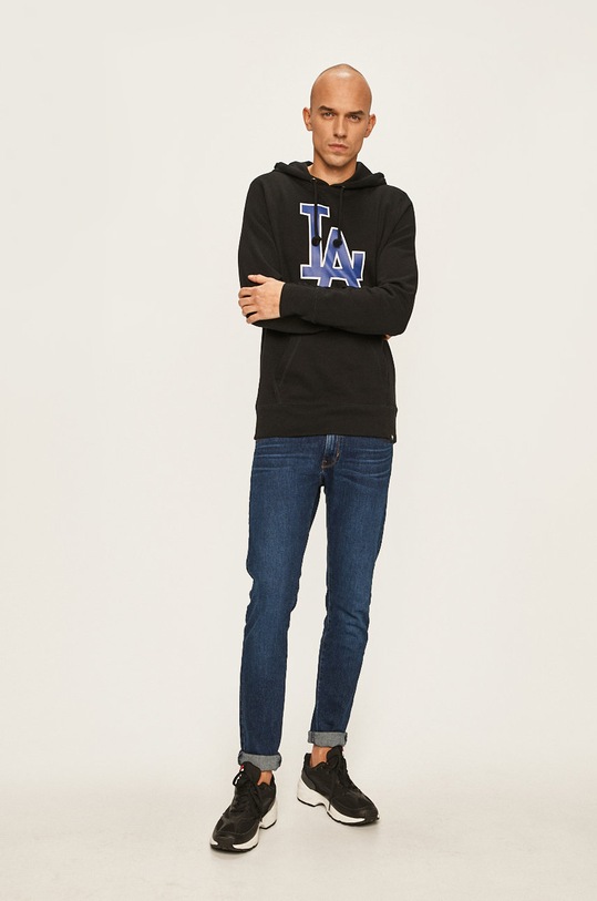 47 brand - Mikina čierna 353210