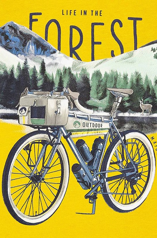 Chlapec Mayoral - Detské tričko s dlhým rukávom 92 - 134 cm 4032.5F.mini žltá