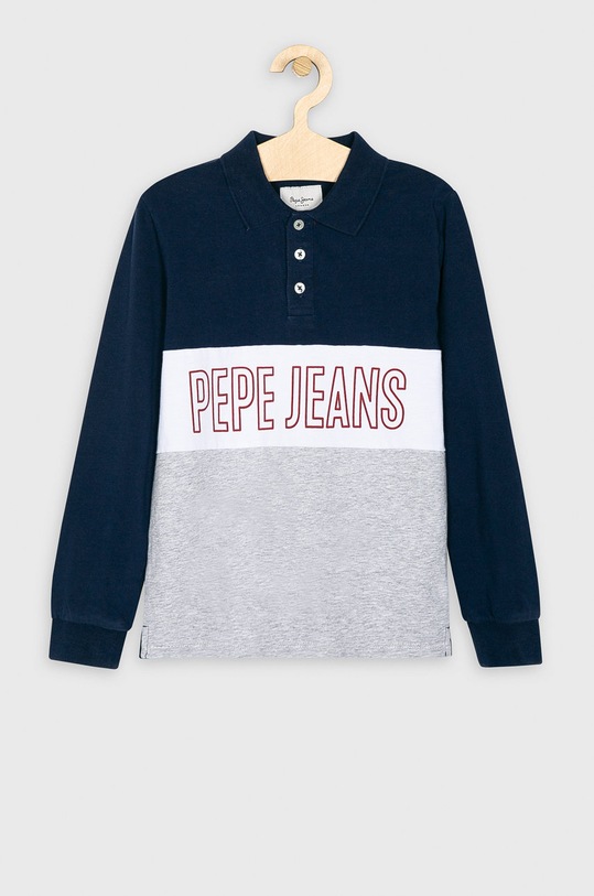 Pepe Jeans - Dětské tričko s dlouhým rukávem propínací šedá PB540508