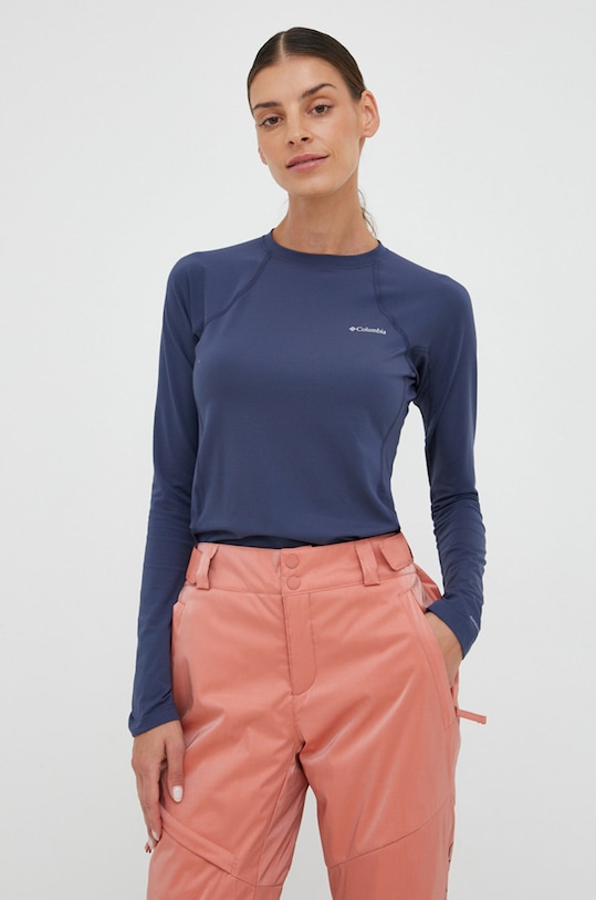 Columbia funkcionális hosszú ujjú ing Midweight Stretch outdoor kék 1639021