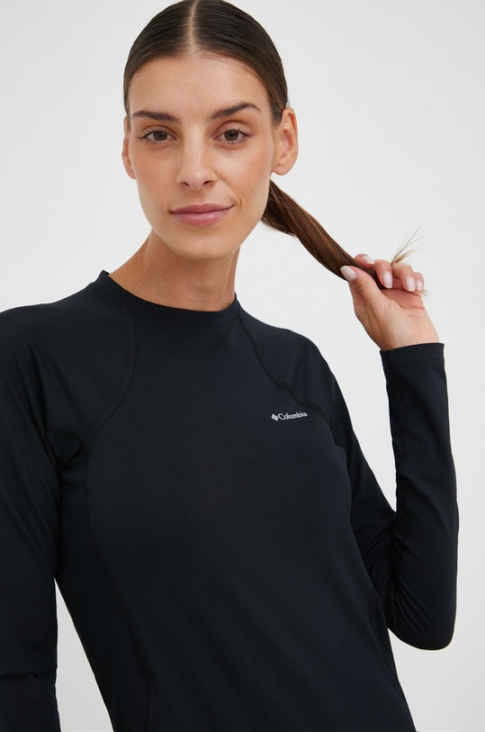 Columbia longsleeve funzionale Midweight Stretch nero 1639021