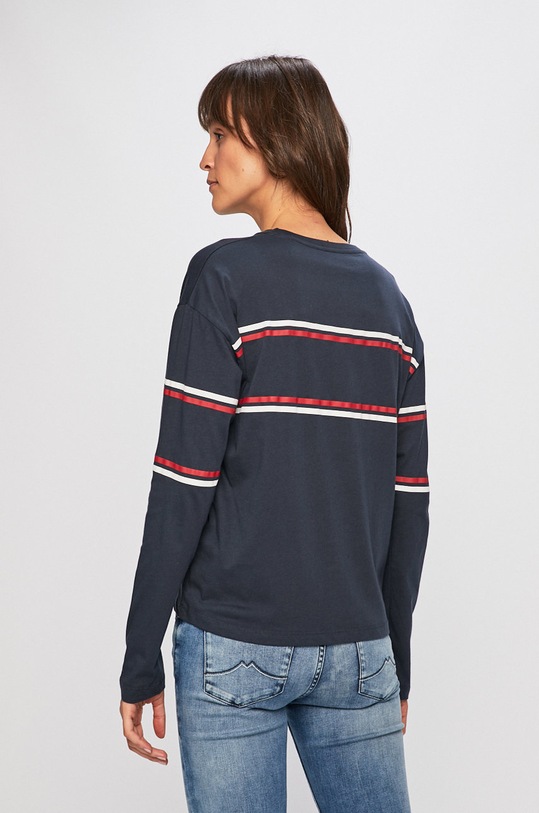Oblečení Pepe Jeans - Tričko s dlouhým rukávem PL504157 námořnická modř