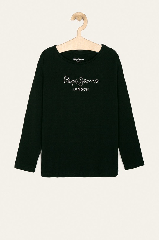 Pepe Jeans longsleeve dziecięcy Nuria LS 128-180 cm długi czarny PG502319