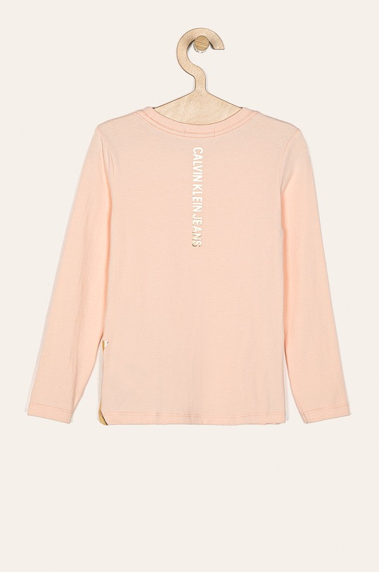 Calvin Klein Jeans - Detské tričko s dlhým rukávom 116-176 cm IG0IG00305 ružová AW19