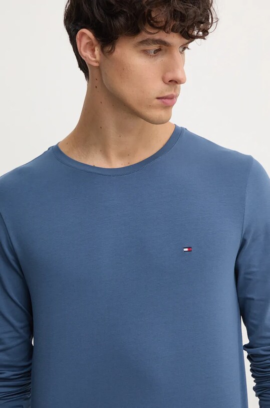 Tommy Hilfiger longsleeve niebieski MW0MW10804