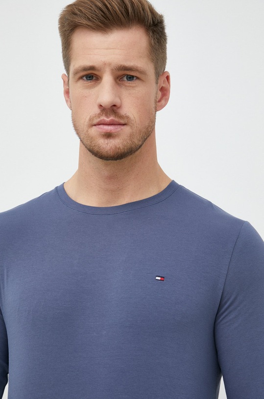 Longsleeve Tommy Hilfiger slim μπλε MW0MW10804