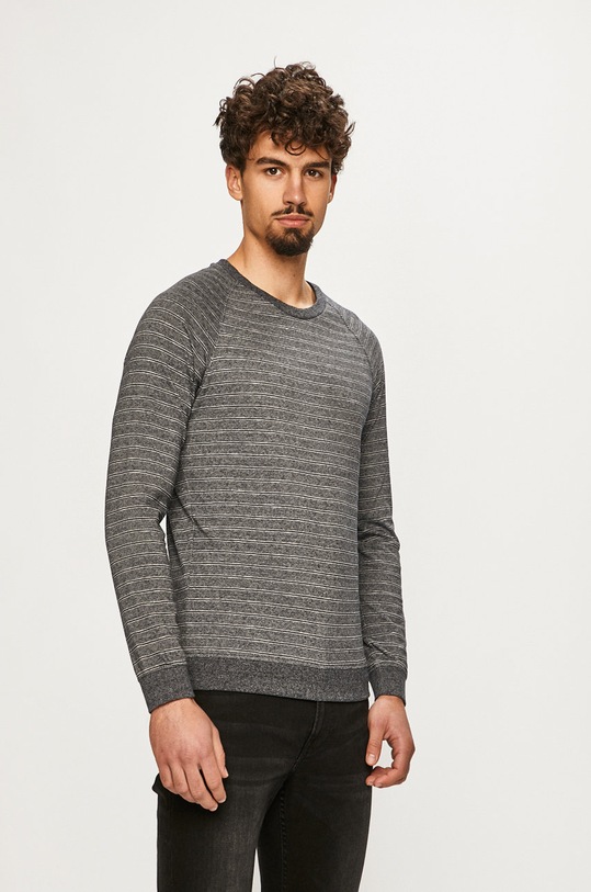 s. Oliver - Pánske tričko s dlhým rukávom regular tmavomodrá 13.908.31.6691