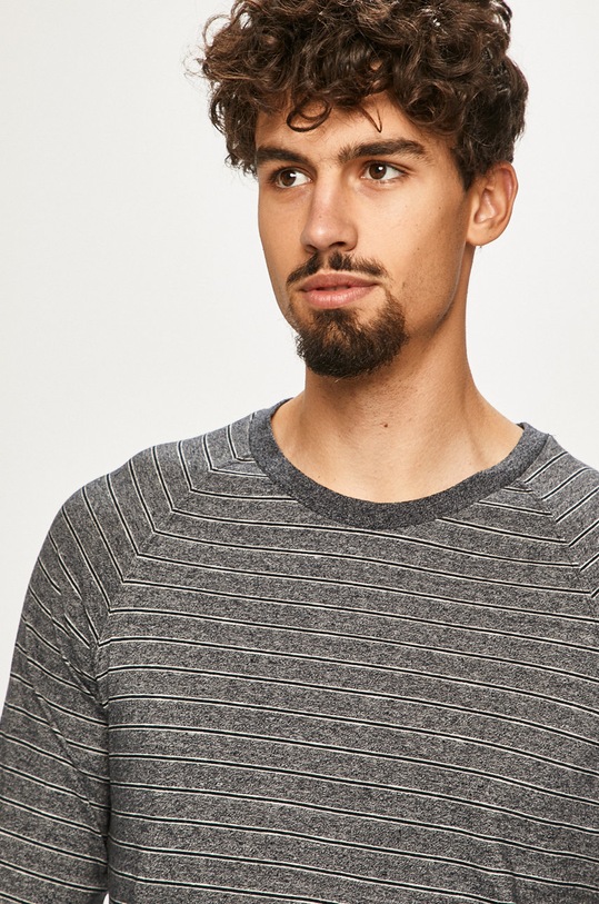 s. Oliver - Pánske tričko s dlhým rukávom tmavomodrá 13.908.31.6691