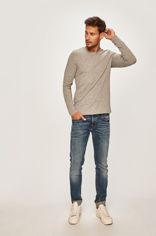 Pierre Cardin - Tričko s dlouhým rukávem 72315.53270 šedá AW19