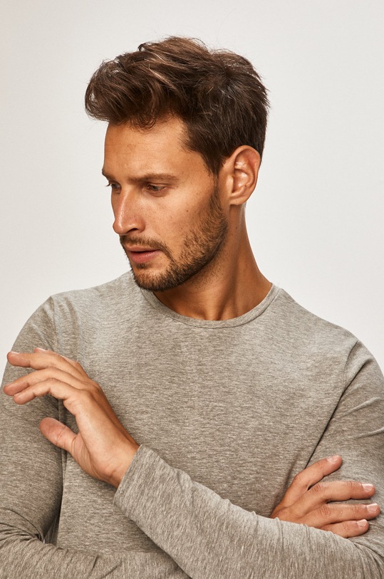 Pierre Cardin - Tričko s dlouhým rukávem šedá 72315.53270