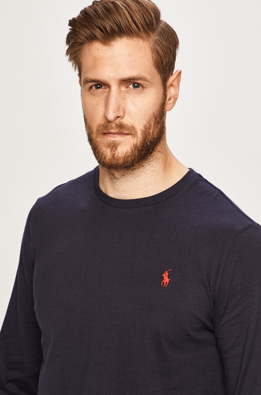 Polo Ralph Lauren - Longsleeve 710671468024 granatowy 710671468024